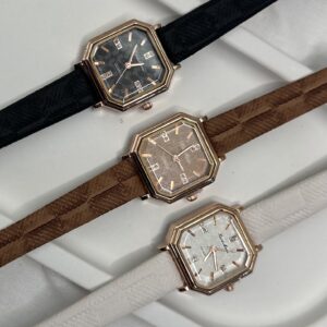 ساعت زنانه بند چرمی